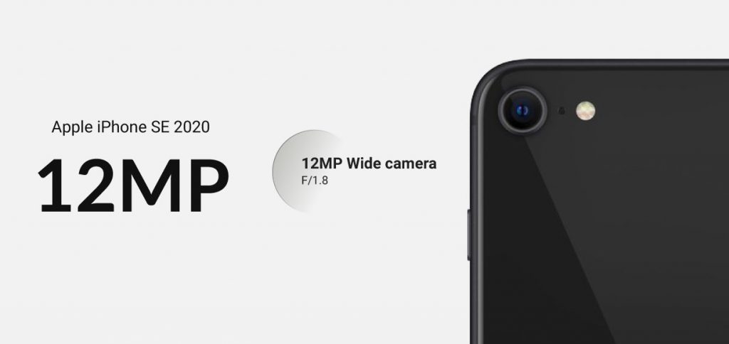دوربین گوشی موبایل اپل مدل iPhone SE 2020 ظرفیت 128 گیگابایت