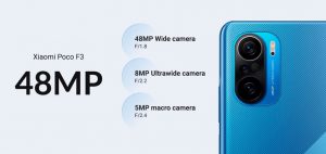 نمای کلی دوربین Xiaomi POCO F3