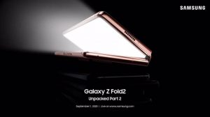 نمایشگر Galaxy Z Fold 2