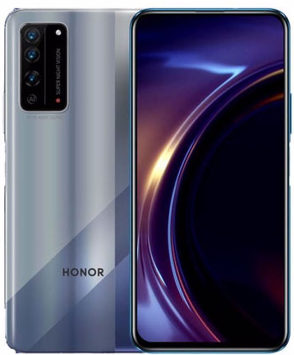 رنگ نقره ای گوشی موبایل آنر Honor X10 5G