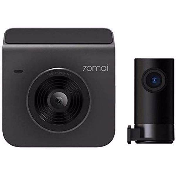 دوربین 4 فیلم برداری خودرو سوِنتی مِی مدل 70mai Dash Cam A400 و RC09 Rear Camera