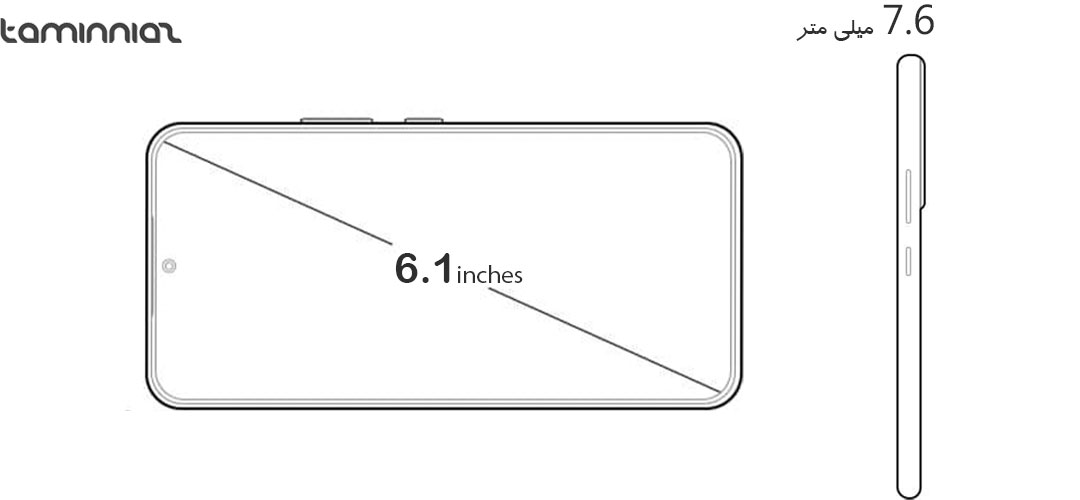 مشخصات نمایشگر گوشی سامسونگ Galaxy S22 5G 