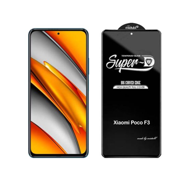 3 _ محافظ صفحه نمایش Super D مناسب برای گوشی موبایل شیائومی POCO F3 5G