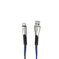 طراحی رنگ آبی کابل تبدیل USB به microUSB هوکو U48